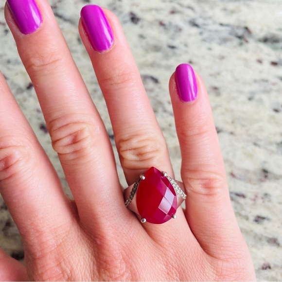 Faceted Gemstones Sterling Silver Rings - Picture 7 of 17